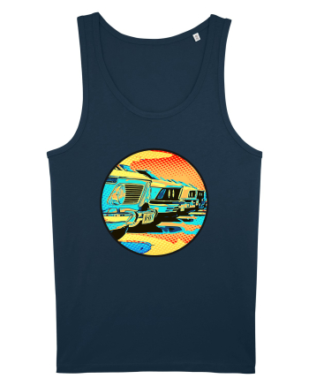 Masina Retro Vintage Navy
