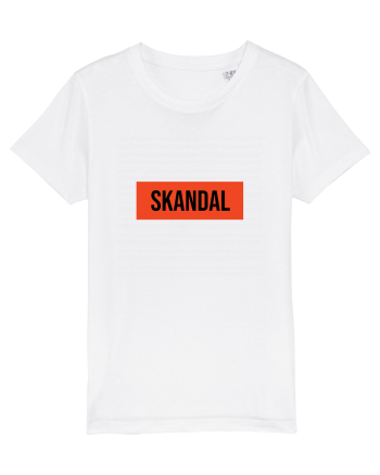 SKANDAL  - Tricou Cool Unisex White