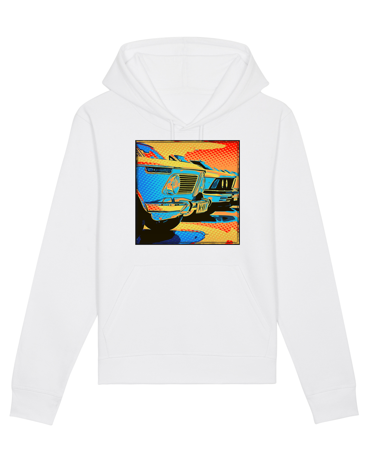 Hanorac Unisex Drummer White