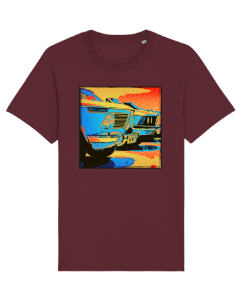 Masina Retro Vintage Burgundy