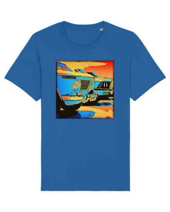 Masina Retro Vintage Royal Blue