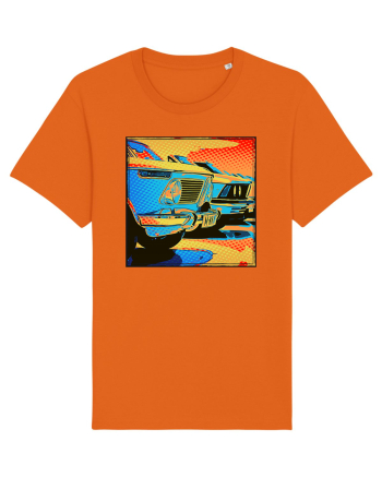 Masina Retro Vintage Bright Orange