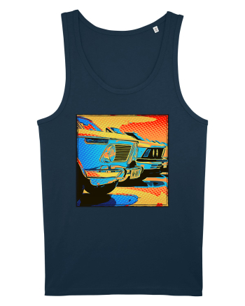 Masina Retro Vintage Navy