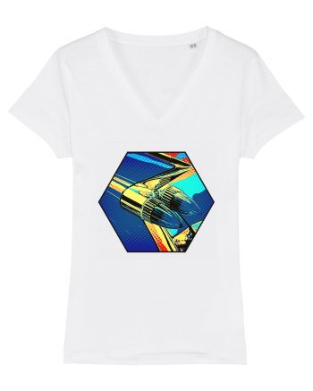 Masina Retro Vintage White