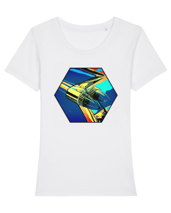 Masina Retro Vintage White