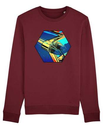 Masina Retro Vintage Burgundy