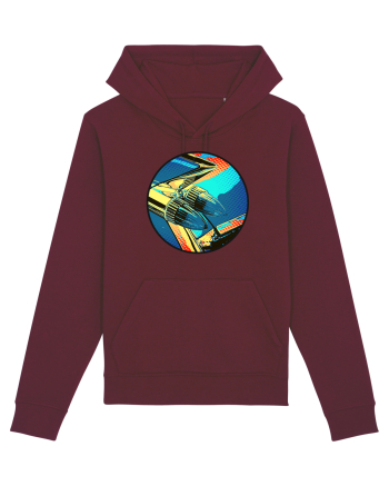 Masina Retro Vintage Burgundy