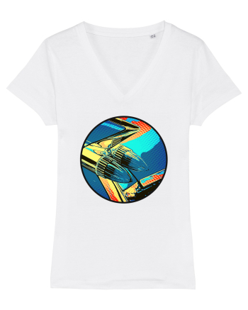 Masina Retro Vintage White