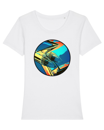 Masina Retro Vintage White
