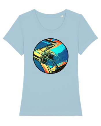 Masina Retro Vintage Sky Blue