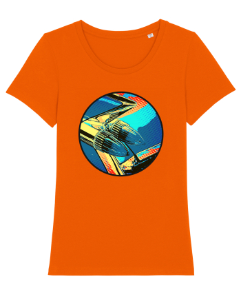 Masina Retro Vintage Bright Orange
