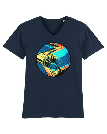 Masina Retro Vintage French Navy