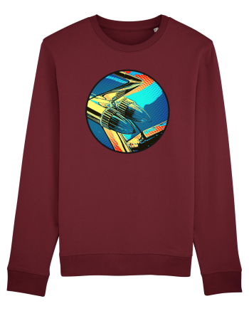Masina Retro Vintage Burgundy