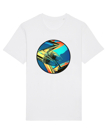 Masina Retro Vintage White