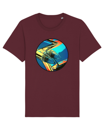 Masina Retro Vintage Burgundy