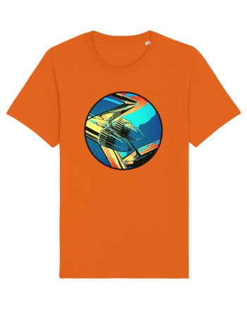 Masina Retro Vintage Bright Orange