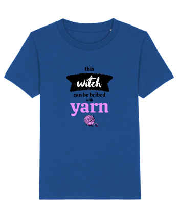 This Witch can be bribed with yarn. (ghem roz) Majorelle Blue