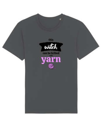 This Witch can be bribed with yarn. (ghem roz) Anthracite