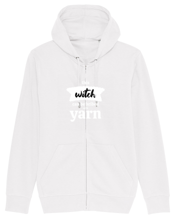 This Witch can be bribed with yarn. (alb) White