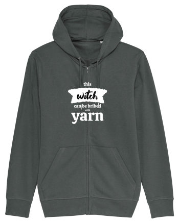 This Witch can be bribed with yarn. (alb) Anthracite