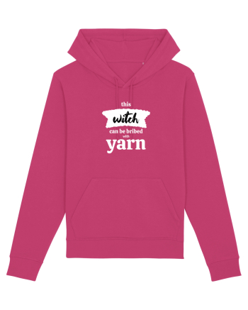 This Witch can be bribed with yarn. (alb) Raspberry