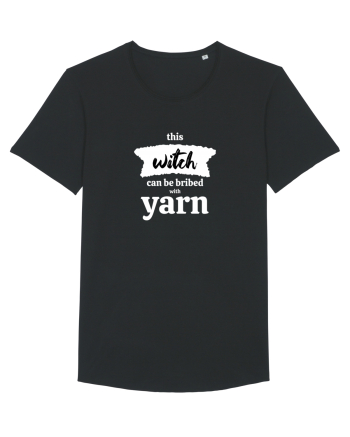 This Witch can be bribed with yarn. (alb) Black