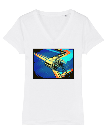 Masina Retro Vintage White
