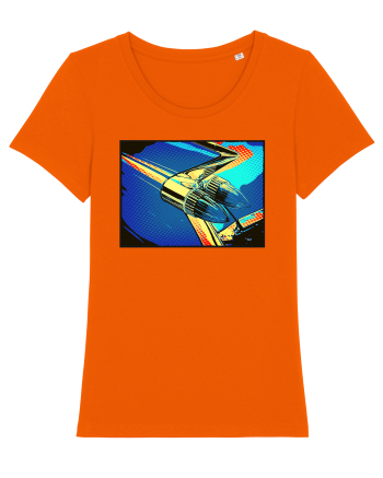 Masina Retro Vintage Bright Orange
