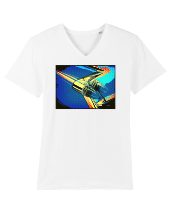 Masina Retro Vintage White