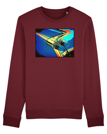Masina Retro Vintage Burgundy