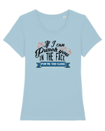 If I can punch you Tricou mânecă scurtă guler larg fitted Damă Expresser