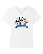 If I can punch you Tricou mânecă scurtă guler V Bărbat Presenter