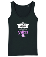 This Witch can be bribed with yarn. (ghem roz si alb) Maiou Damă Dreamer