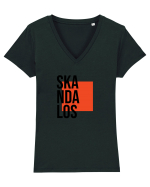 SKANDALOS V2  Tricou mânecă scurtă guler V Damă Evoker