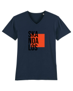 SKANDALOS V2  Tricou mânecă scurtă guler V Bărbat Presenter
