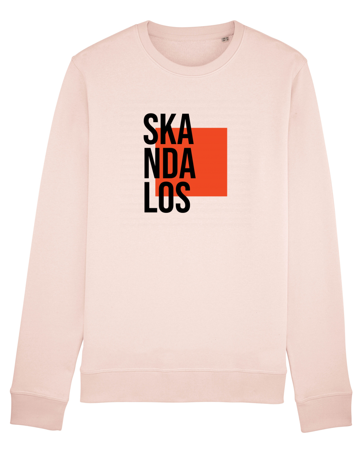 Bluză mânecă lungă Unisex Rise Candy Pink