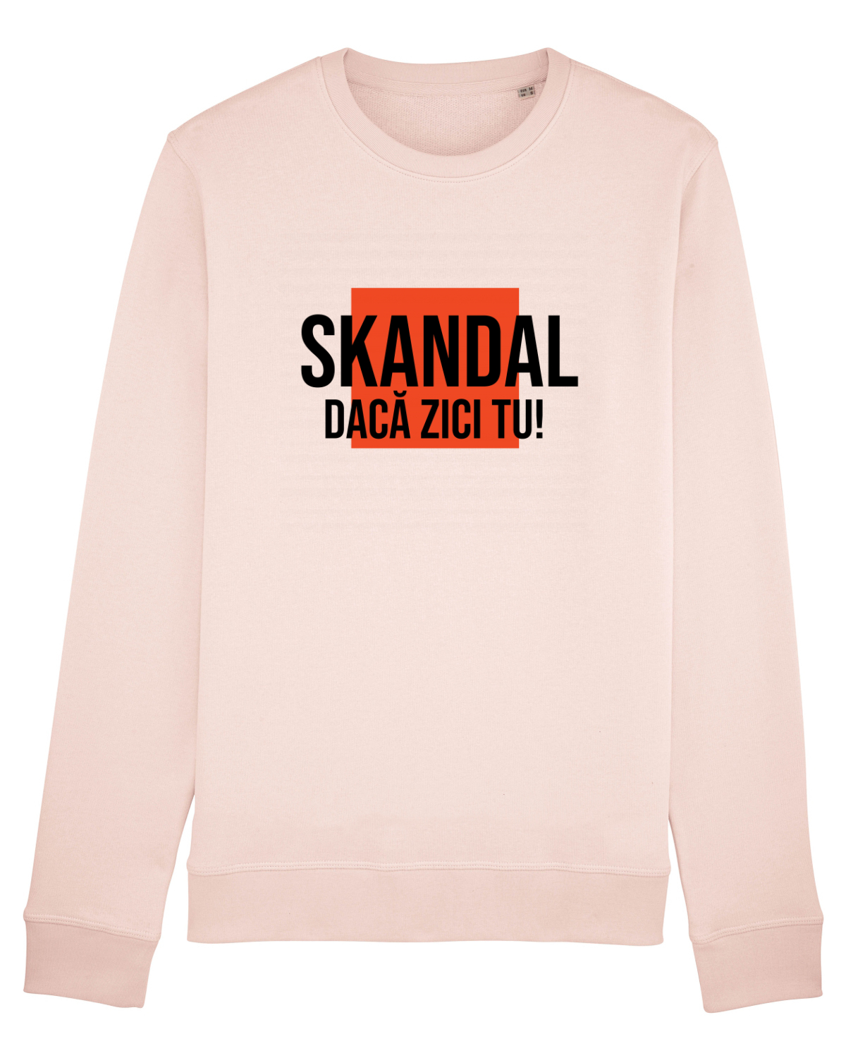 Bluză mânecă lungă Unisex Rise Candy Pink