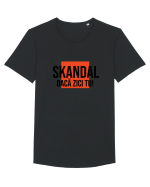 SKANDAL - daca zici tu! Tricou mânecă scurtă guler larg Bărbat Skater