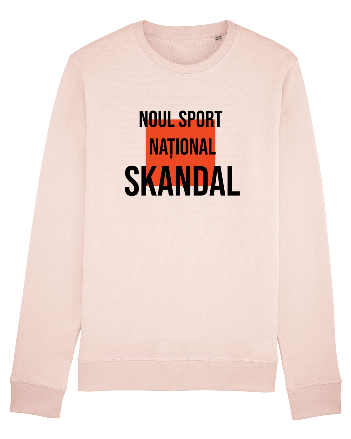 Bluză mânecă lungă Unisex Rise Candy Pink