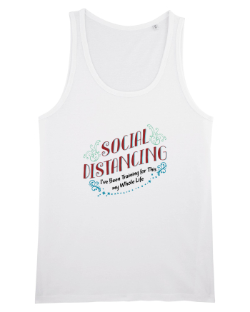 Social Distancing Training White