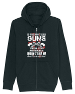 GUNS Hanorac cu fermoar Unisex Connector