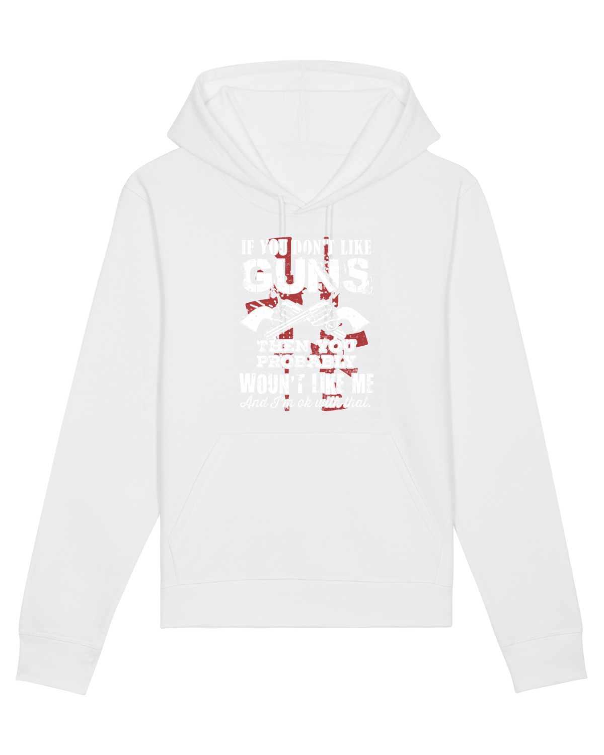 Hanorac Unisex Drummer White