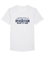 Homeschool revolution Tricou mânecă scurtă guler larg Bărbat Skater