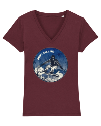 snowboarding Burgundy