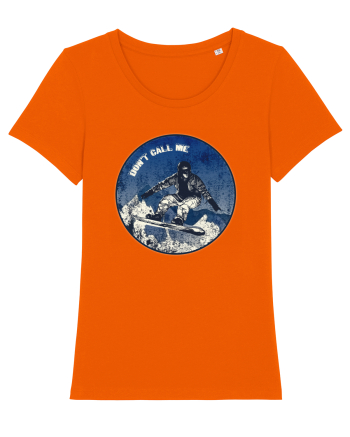 snowboarding Bright Orange