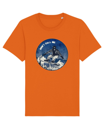 snowboarding Bright Orange