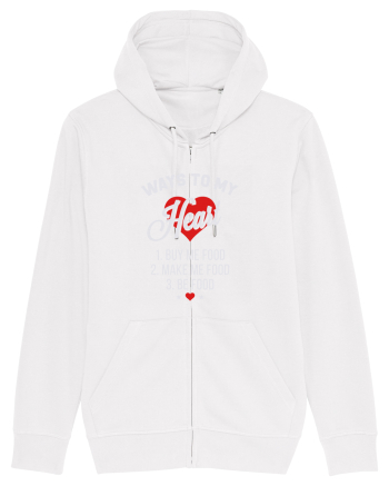 Ways to my heart White