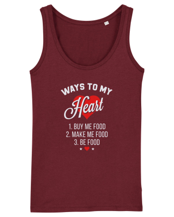 Ways to my heart Burgundy