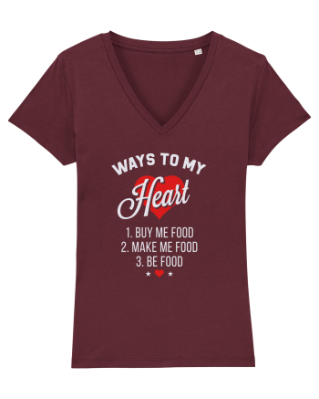 Ways to my heart Burgundy