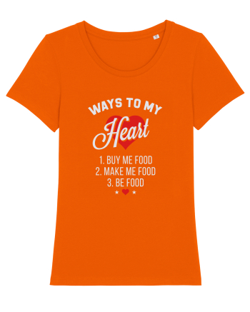 Ways to my heart Bright Orange